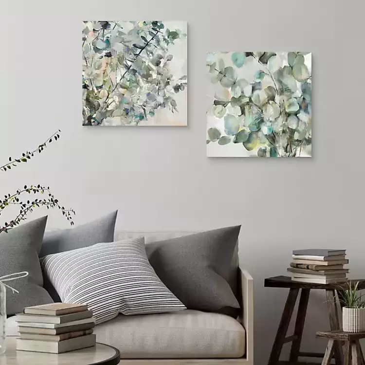essential_greens_i__ii_canvas_art_prints_3.webp Essential s I & II Canvas Art Prints>Kirklands Home Best