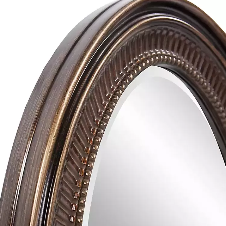 ethan_bronze_ribbed_oval_wall_mirror_4.webp Ethan Bronze Ribbed Oval Wall Mirror>Kirklands Home Online