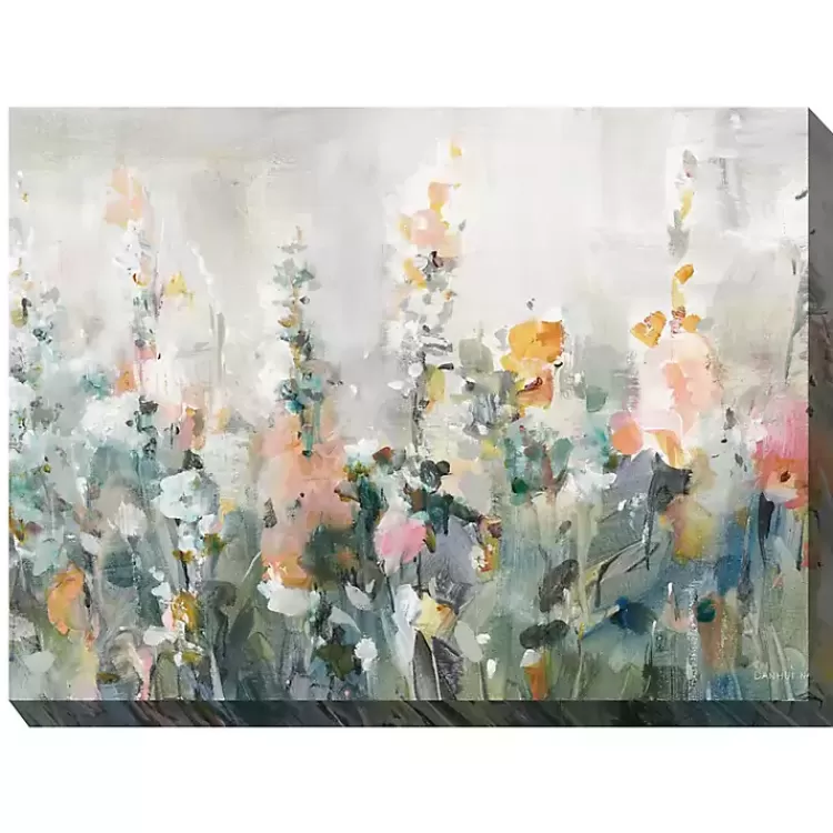 Ethereal Floral Outdoor Canvas Art Print>Kirklands Home Hot