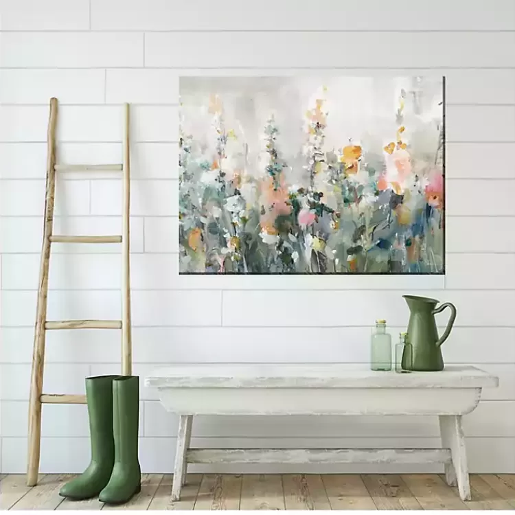 Ethereal Floral Outdoor Canvas Art Print>Kirklands Home Hot