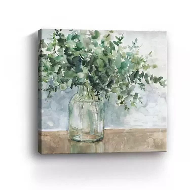 eucalyptus_bouquet_giclee_canvas_print_x_in_2.webp Eucalyptus Bouquet Giclee Canvas Print, 40x40 in.>Kirklands Home New