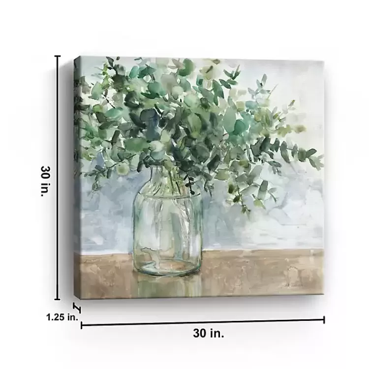 eucalyptus_bouquet_giclee_canvas_print_x_in_3-1.webp Eucalyptus Bouquet Giclee Canvas Print, 30x30 in.>Kirklands Home Store