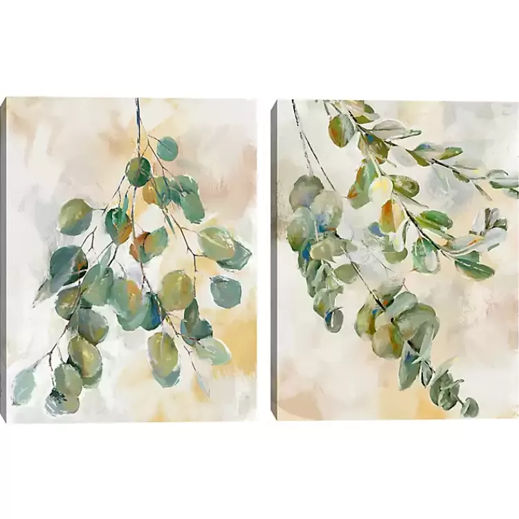 Eucalyptus I & II Canvas Art Prints, Set of 2>Kirklands Home Cheap