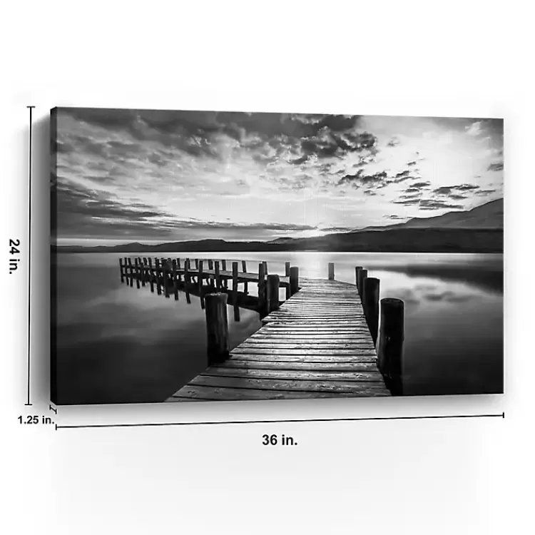 evening_dock_canvas_art_print_3.webp Evening Dock Canvas Art Print>Kirklands Home Best