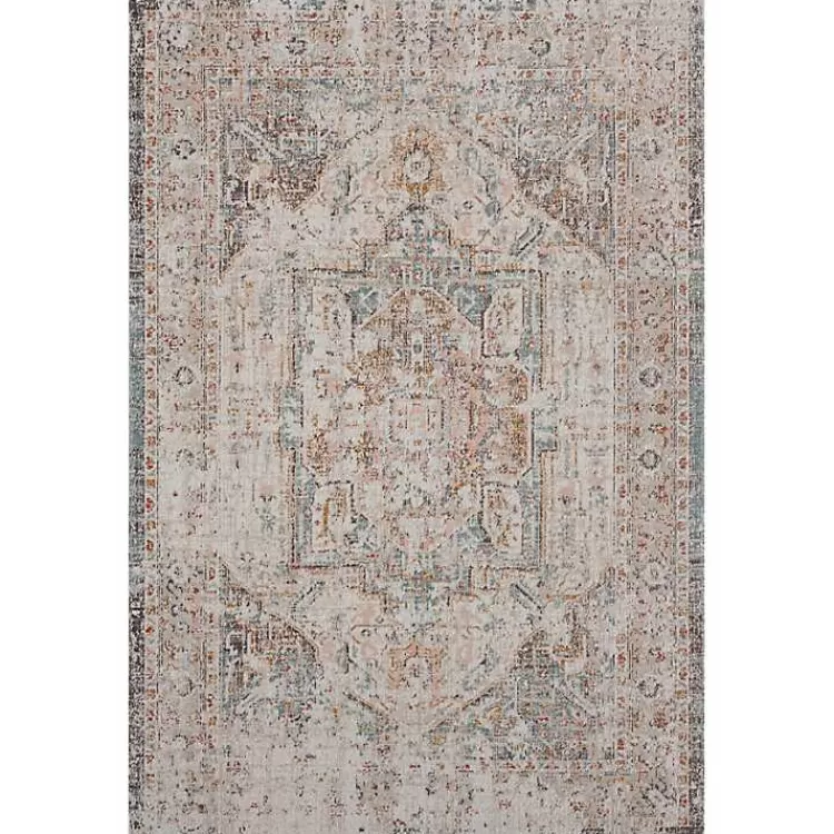 Faded Turkish Indoor/Outdoor Area Rug, 5x7>Kirklands Home Cheap
