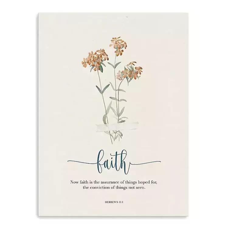 Faith Affirmations Canvas Art Print, 18x24 in.>Kirklands Home New