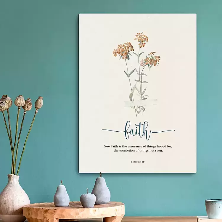Faith Affirmations Canvas Art Print, 18x24 in.>Kirklands Home New