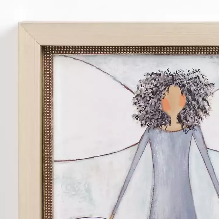 Faith Angel Framed Art Print>Kirklands Home Clearance