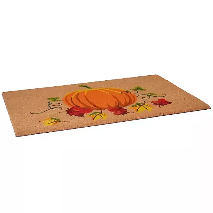 fall_pumpkin_coir_doormat_4.webp Fall Pumpkin Coir Doormat>Kirklands Home Discount