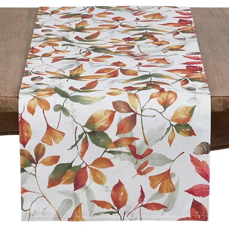 Falling Leaves Acorn Harvest Table Runner>Kirklands Home Hot