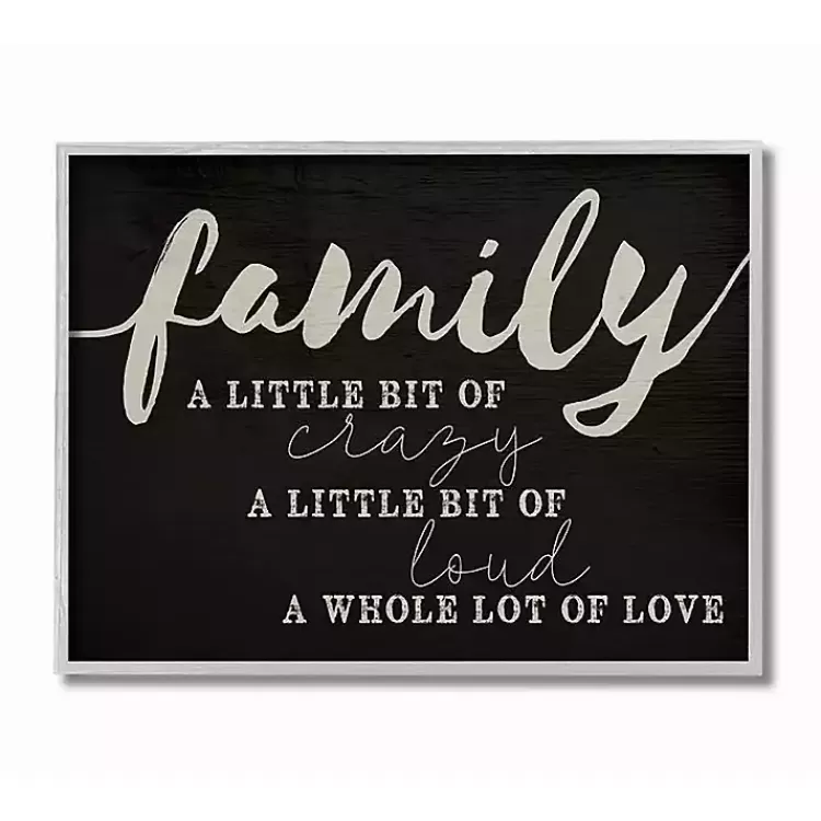 Family A Whole Lot Of Love Framed Wall Plaque>Kirklands Home Clearance