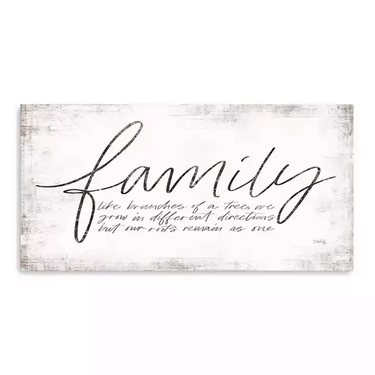 Family Branches Canvas Art Print, 40x20 in.>Kirklands Home Store