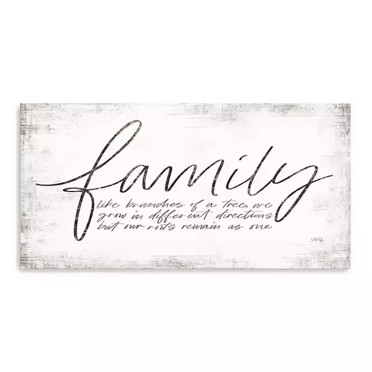 Family Branches Canvas Art Print, 60x30 in.>Kirklands Home Shop