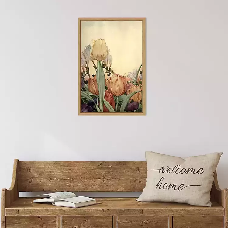 fantasy_garden_tulip_framed_canvas_art_print_9.webp Fantasy Garden Tulip Framed Canvas Art Print>Kirklands Home Outlet