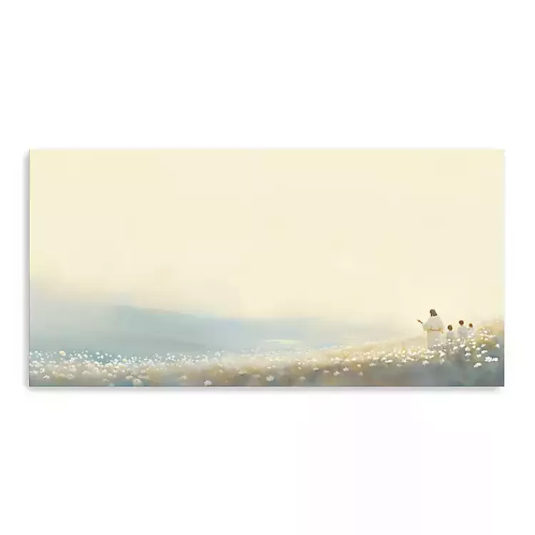 Far Green Hill Canvas Art Print, 30x60>Kirklands Home Hot