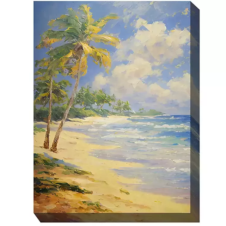 Faraway Island Outdoor Canvas Art Print>Kirklands Home Hot