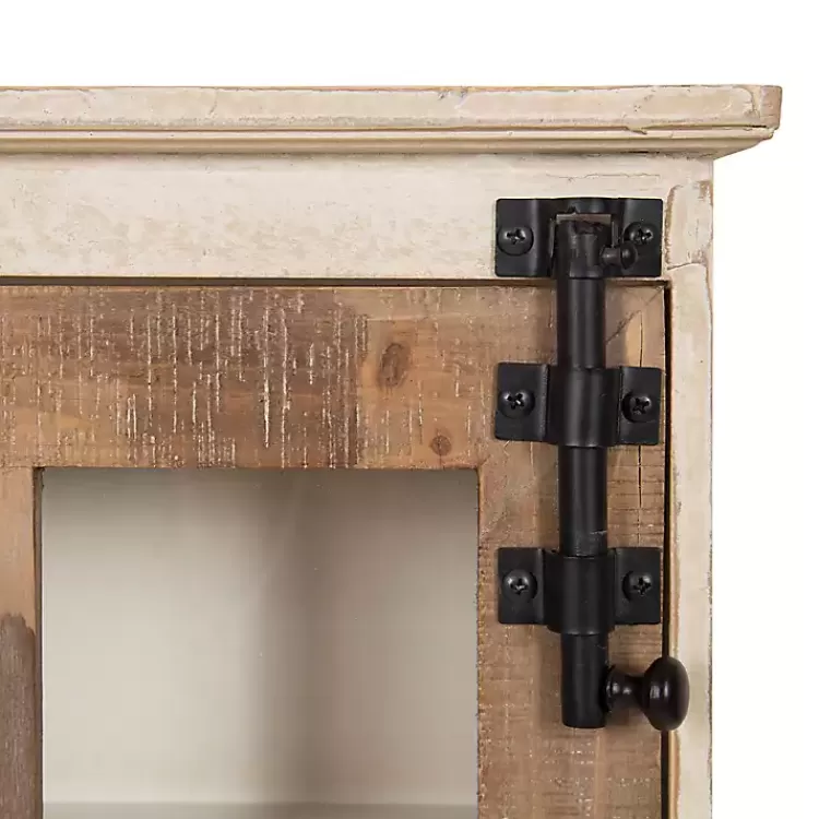 farmhouse_drawer_wallmounted_cabinet_3.webp Farmhouse 2-Drawer Wall-Mounted Cabinet>Kirklands Home Outlet