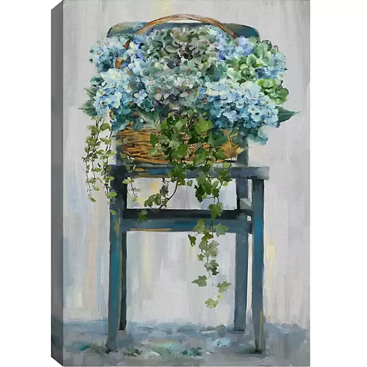 Farmhouse Hydrangeas Canvas Art Print>Kirklands Home Flash Sale