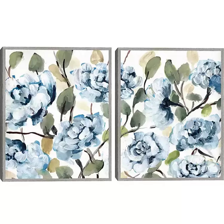Farmhouse Peonies Framed Canvas Prints, Set of 2>Kirklands Home Sale