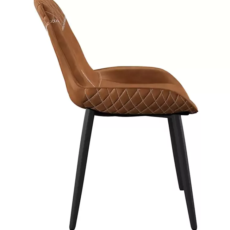 faux_brown_leather_dining_chairs_set_of__4.webp Faux Leather Dining Chairs, Set of 2>Kirklands Home Hot