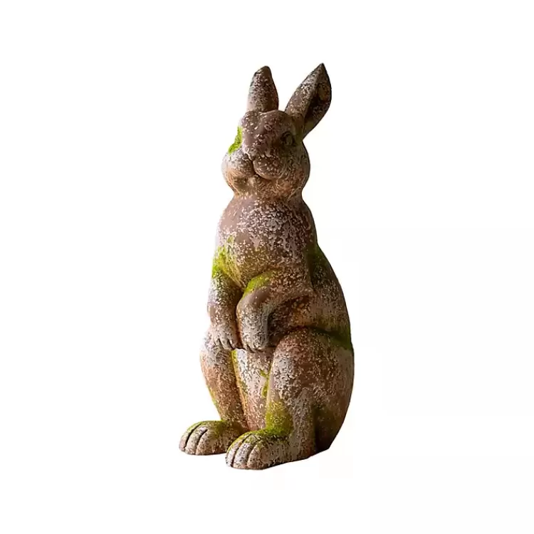 Faux Concrete Rabbit Outdoor Statue>Kirklands Home Outlet
