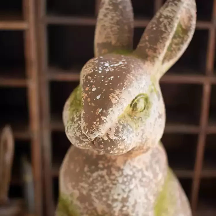 Faux Concrete Rabbit Outdoor Statue>Kirklands Home Outlet