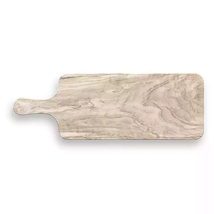 Faux Wood Melamine Serving Board>Kirklands Home Clearance