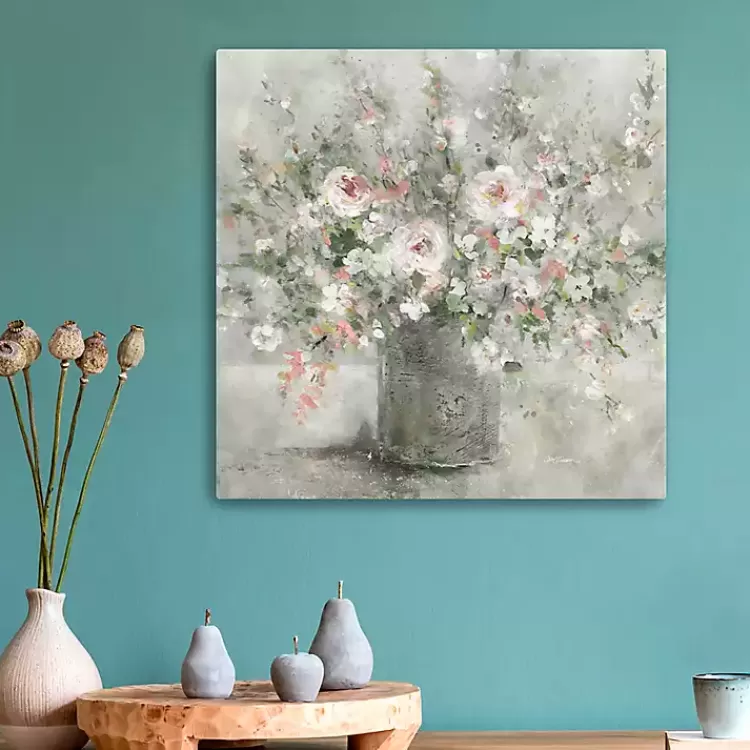 Felicitous Floral Canvas Art Print, 20x20 in.>Kirklands Home Cheap