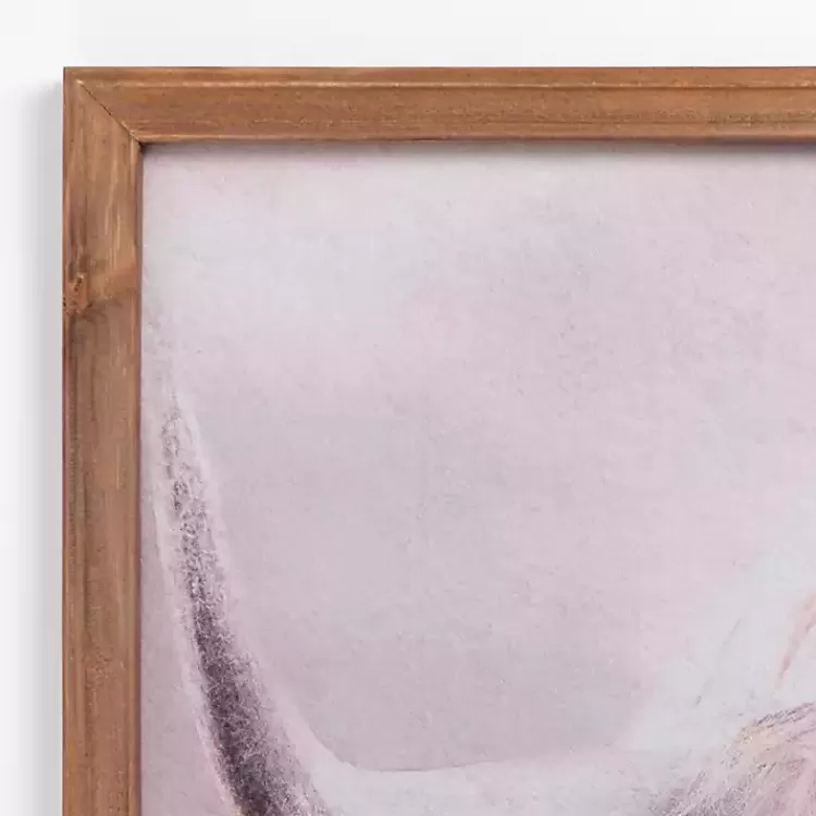 Felt Highland Cow Framed Art Print>Kirklands Home Discount