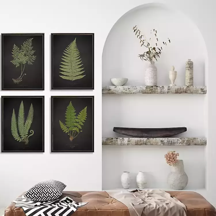 Fern Framed Art Prints, Set of 4>Kirklands Home Shop