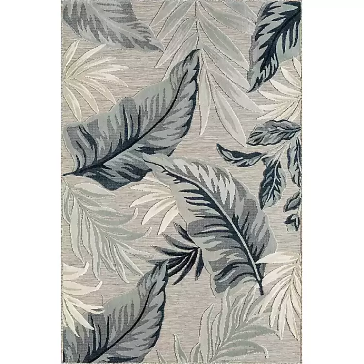 Ferns and Palms Indoor/Outdoor Area Rug, 5x7>Kirklands Home Best