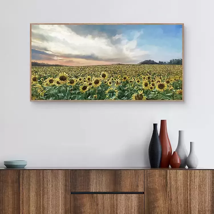 field_of_gold_framed_canvas_art_print_2.webp Field of Gold Framed Canvas Art Print>Kirklands Home New