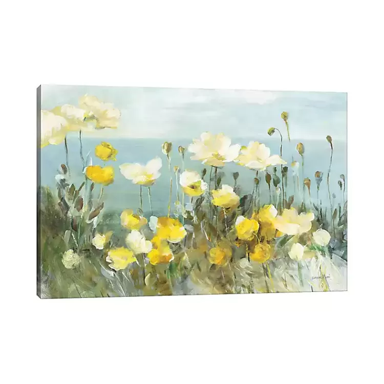 Field of Yellow Poppies Canvas Art Print>Kirklands Home Store