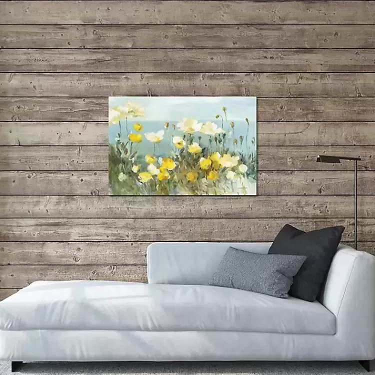 Field of Yellow Poppies Canvas Art Print>Kirklands Home Store