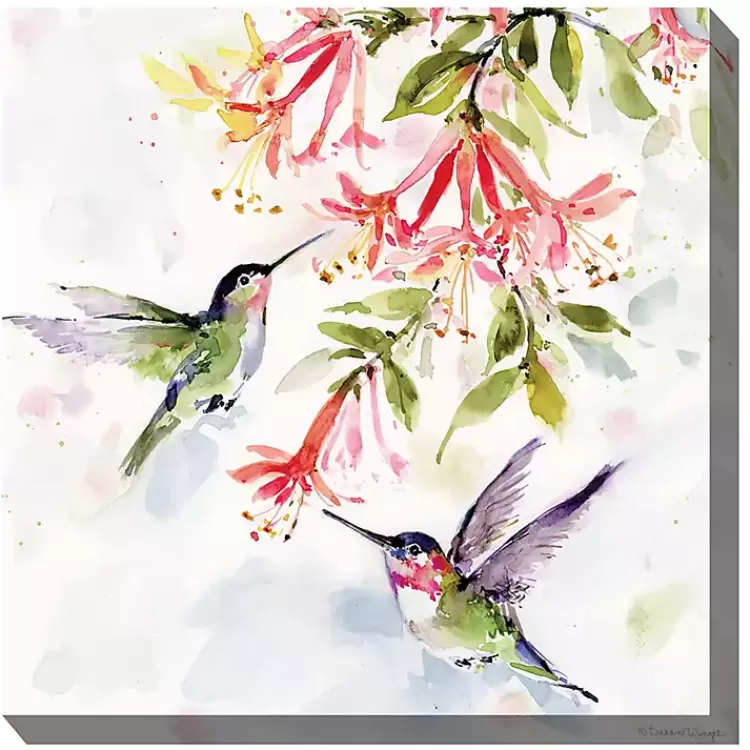 Flit and Flitter Outdoor Canvas Art Print>Kirklands Home Cheap
