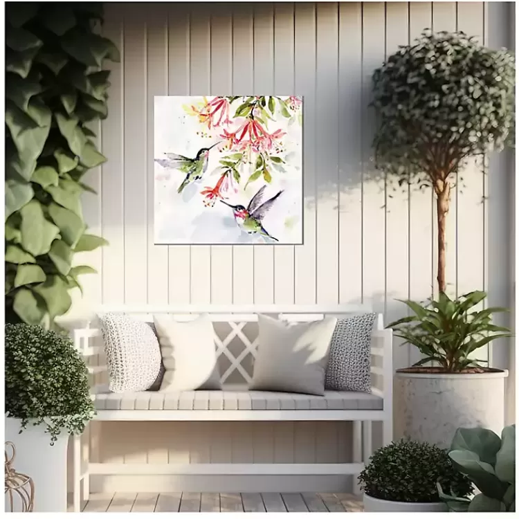 Flit and Flitter Outdoor Canvas Art Print>Kirklands Home Cheap