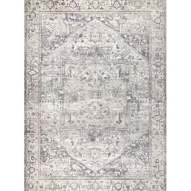 Flo Vintage Medallion Washable Area Rug, 6x9>Kirklands Home Cheap