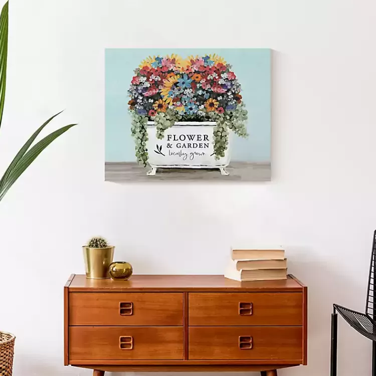 floral_bathtub_canvas_art_print_3.webp Floral Bathtub Canvas Art Print>Kirklands Home Online