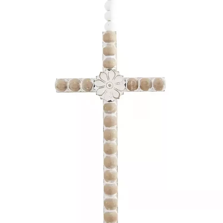 floral_beaded_wood_cross_wall_plaques_set_of__2.webp Floral Beaded Wood Cross Wall Plaques, Set of 3>Kirklands Home Shop
