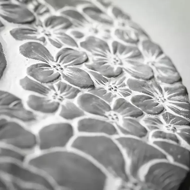 Floral Cement Stepping Stone>Kirklands Home Sale