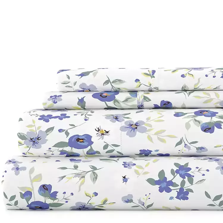 Floral Farmhouse 4-pc. Full Sheet Set>Kirklands Home Cheap
