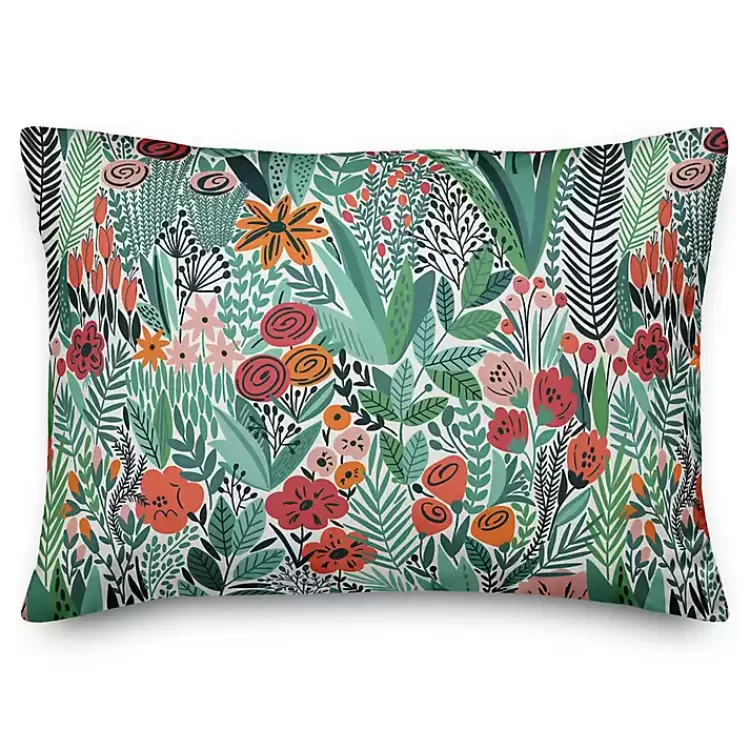 Floral Forest Outdoor Accent Pillow>Kirklands Home Best Sale