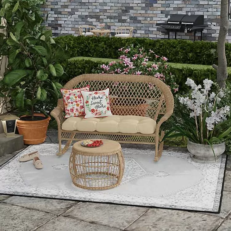 floral_home_sweet_home_outdoor_pillow_3.webp Floral Home Sweet Home Outdoor Pillow>Kirklands Home Cheap