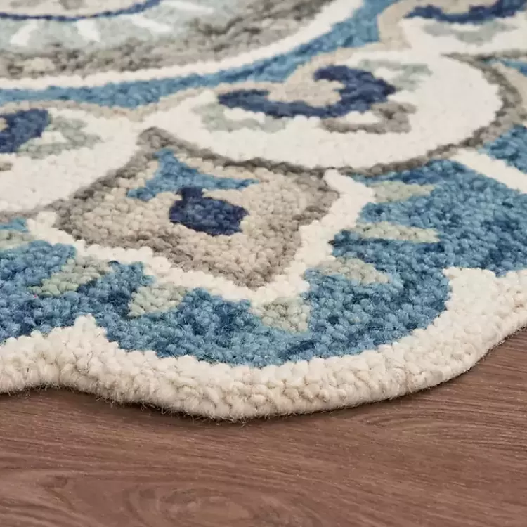 floral_round_edged_area_rug__ft_3.webp Floral Round Edged Area Rug, 6 ft.>Kirklands Home Cheap