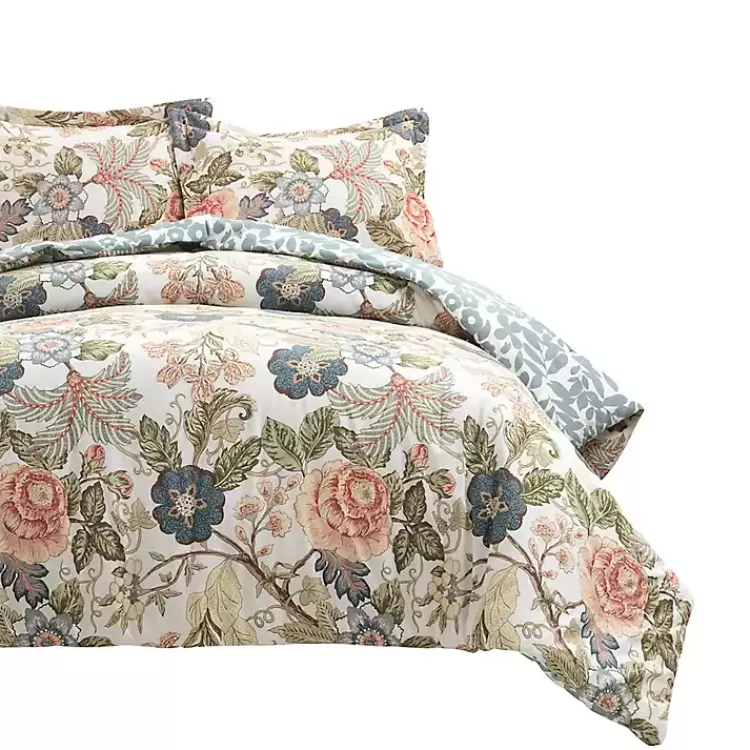 Floral Sydney Reversible 3-pc. Queen Comforter Set>Kirklands Home Shop