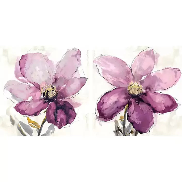 Floral Wash Giclee Canvas Art Print, Set of 2>Kirklands Home Cheap