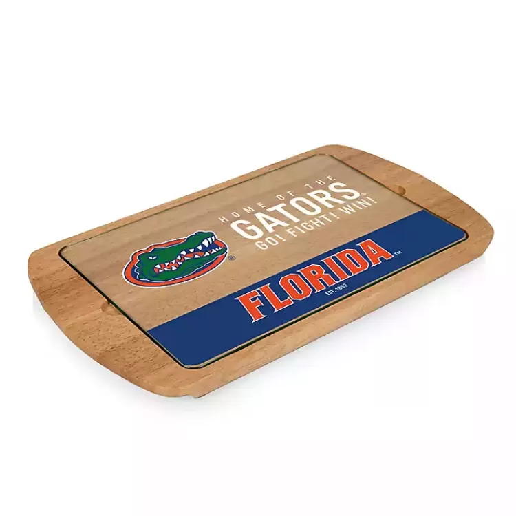 Florida Gators Wood and Glass Serving Board>Kirklands Home Shop