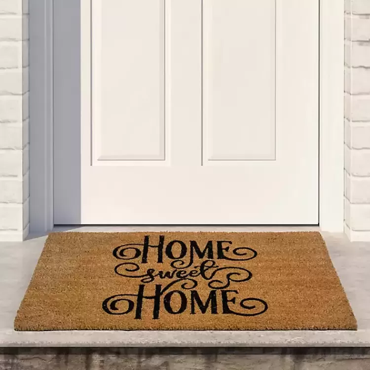 flourish_script_home_sweet_home_coir_doormat_2.webp Flourish Script Home Sweet Home Coir Doormat>Kirklands Home Flash Sale
