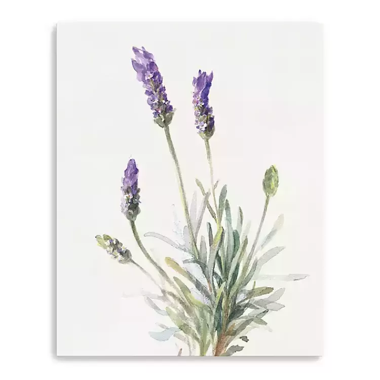 Floursack Lavender III Linen Canvas Art Print>Kirklands Home Best Sale