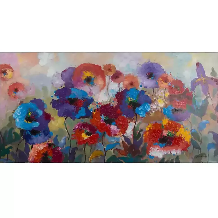 Flower Garden Canvas Wall Art>Kirklands Home Cheap